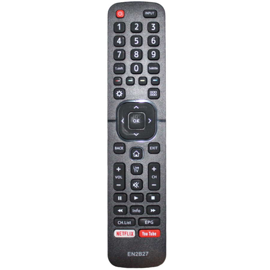 Пульт для телевизора Hisense EN2B27X HQ Netflix Youtube (2724)