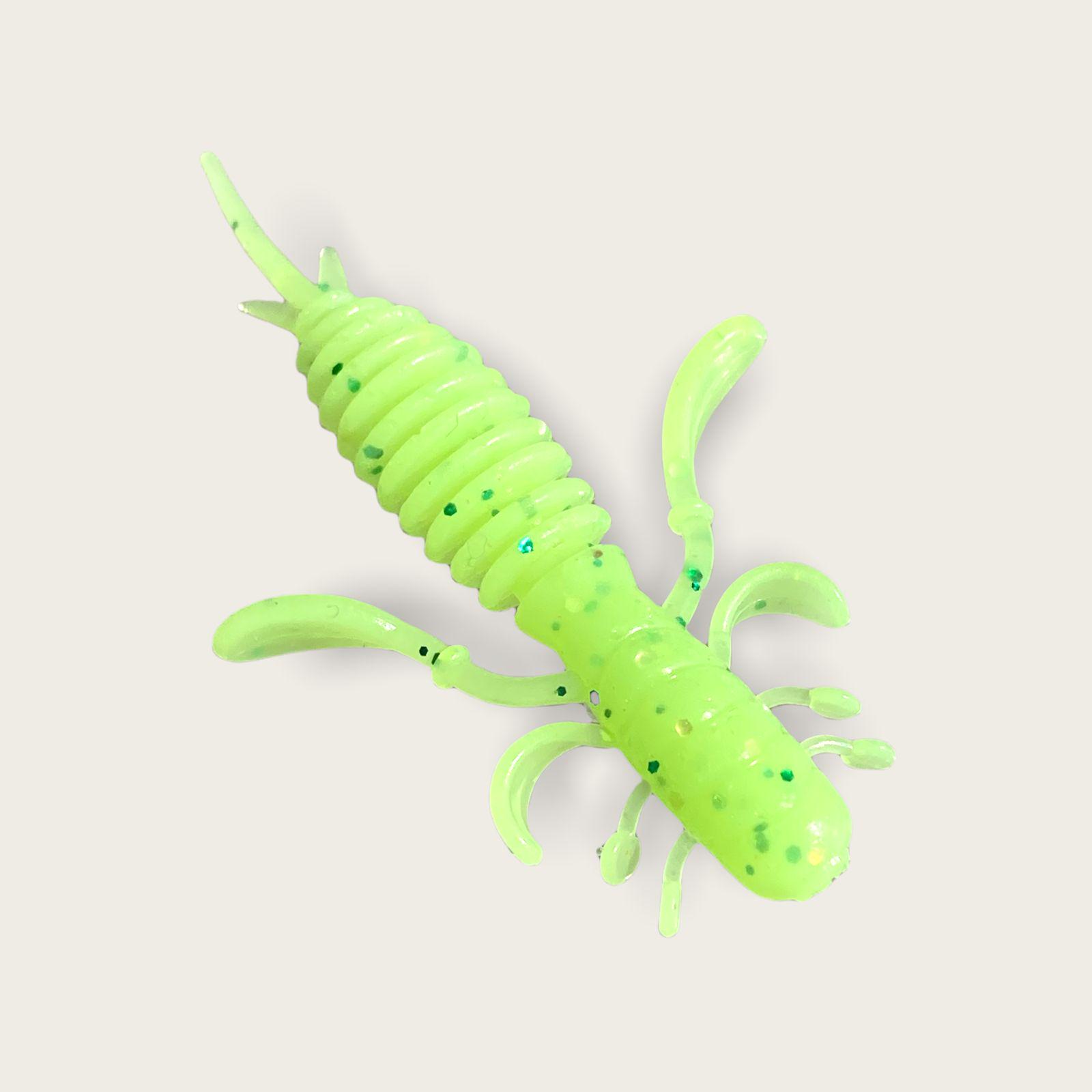 Приманки Big Baits Bouncy речная серия 1,6" 10 шт. # 114 Lime (2164114) - фото 4 Приманки Big Baits Bouncy речная серия 1,6" 10 шт. # 114 Lime (2164114) - фото 4