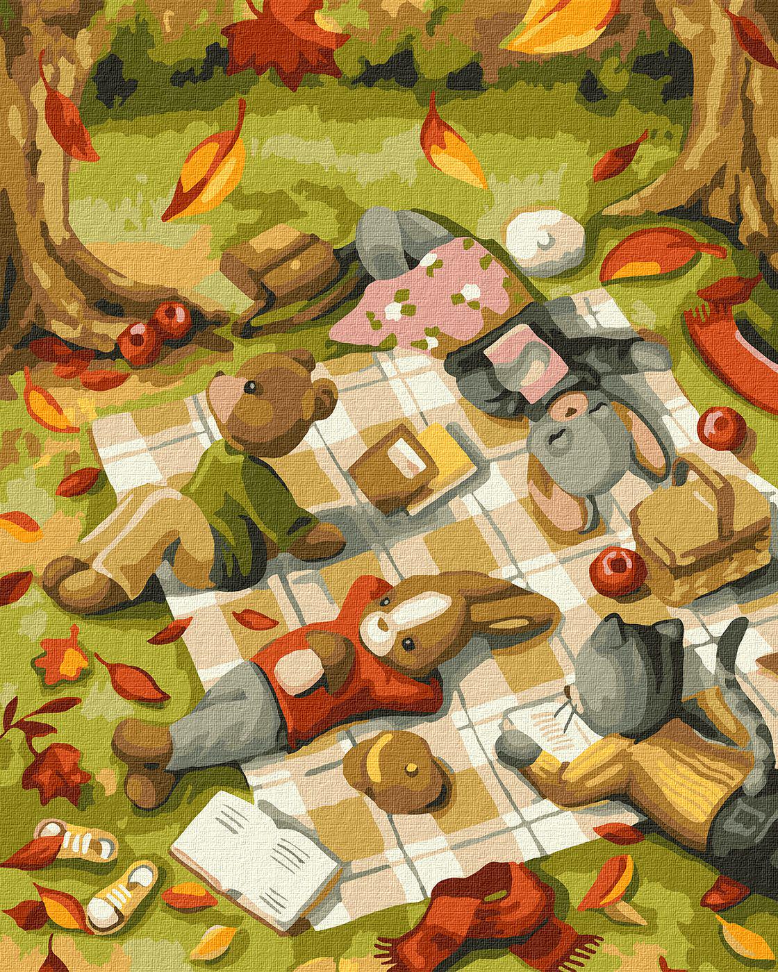 Картина по номерам Ideyka Книжный клуб КНО6542 40x50 см (MTT-171667)