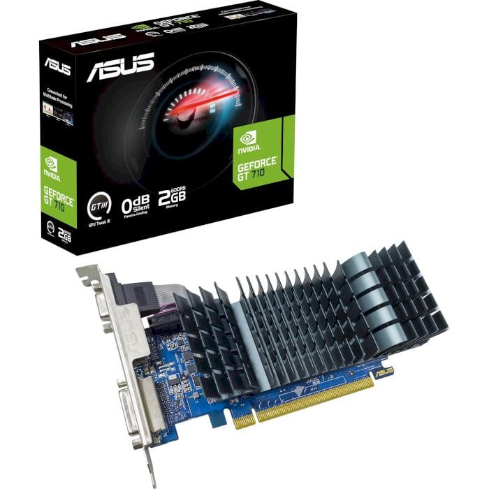 Видеокарта Asus GT710-SL-2GD5-BRK-EVO (122057) - фото 2