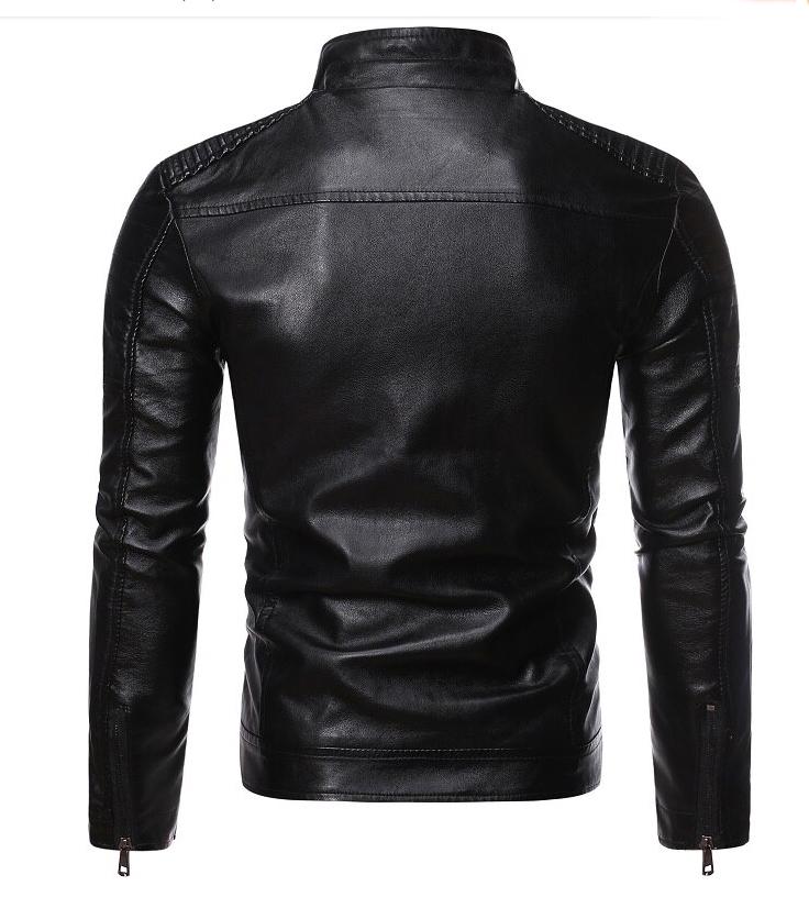 Куртка-пілот чоловіча із натуральної шкіри р. 54 (K7NV) - фото 2