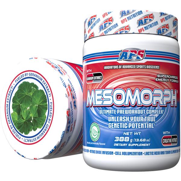 Предтренировочный комплекс APS Mesomorph V.4 watermelon 388 г (00000038260) - фото 4