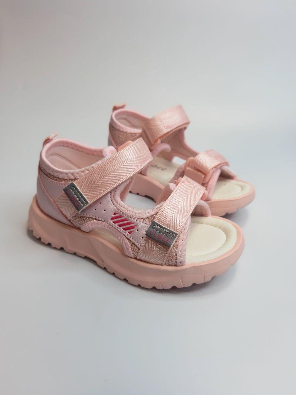 Босоніжки для дівчинки Clibee р. 30 18 см Рожевий (331 pinc)