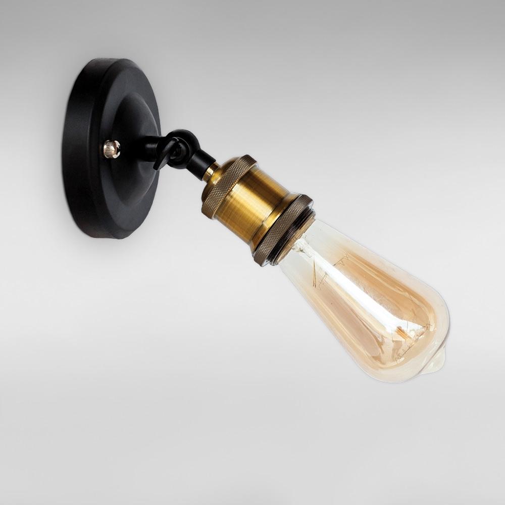 Светильник/бра настенный Light House LS-18709-1 Черный/Золотой