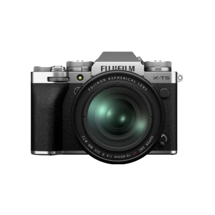 Фотоаппарат Fujifilm X-T5 kit 16-80 мм Silver (6721)