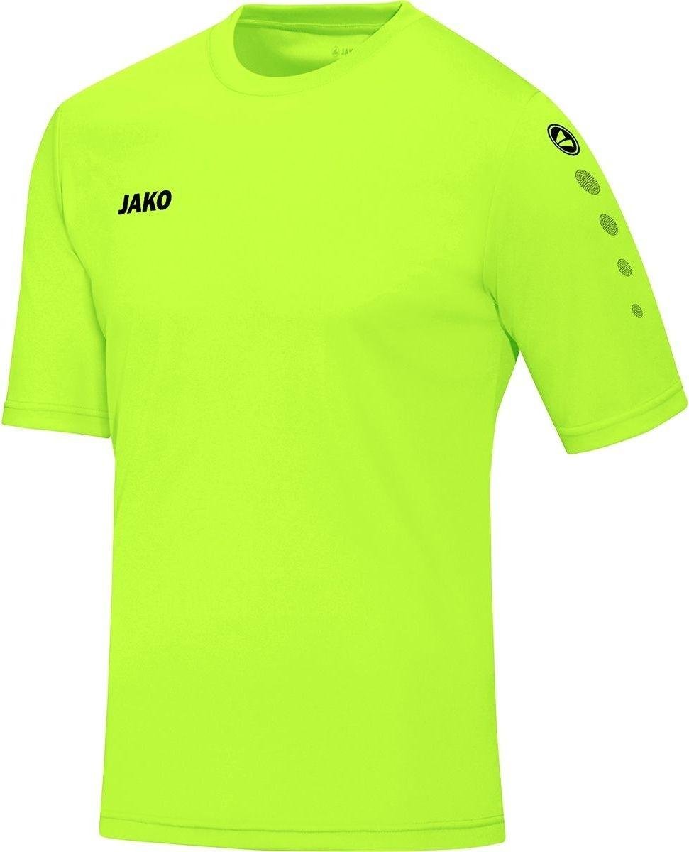 Футболка Jako TEAM L Зелений неоновий (4233-25) Футболка Jako TEAM L Зелений неоновий (4233-25)
