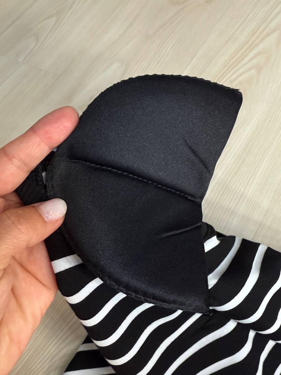 Лонгслів жіночий KEYYMOD 34094 реглан в смужку з підплічниками вільний крій оверсайз M Чорний (1505) - фото 2 Лонгслів жіночий KEYYMOD 34094 реглан в смужку з підплічниками вільний крій оверсайз M Чорний (1505) - фото 2