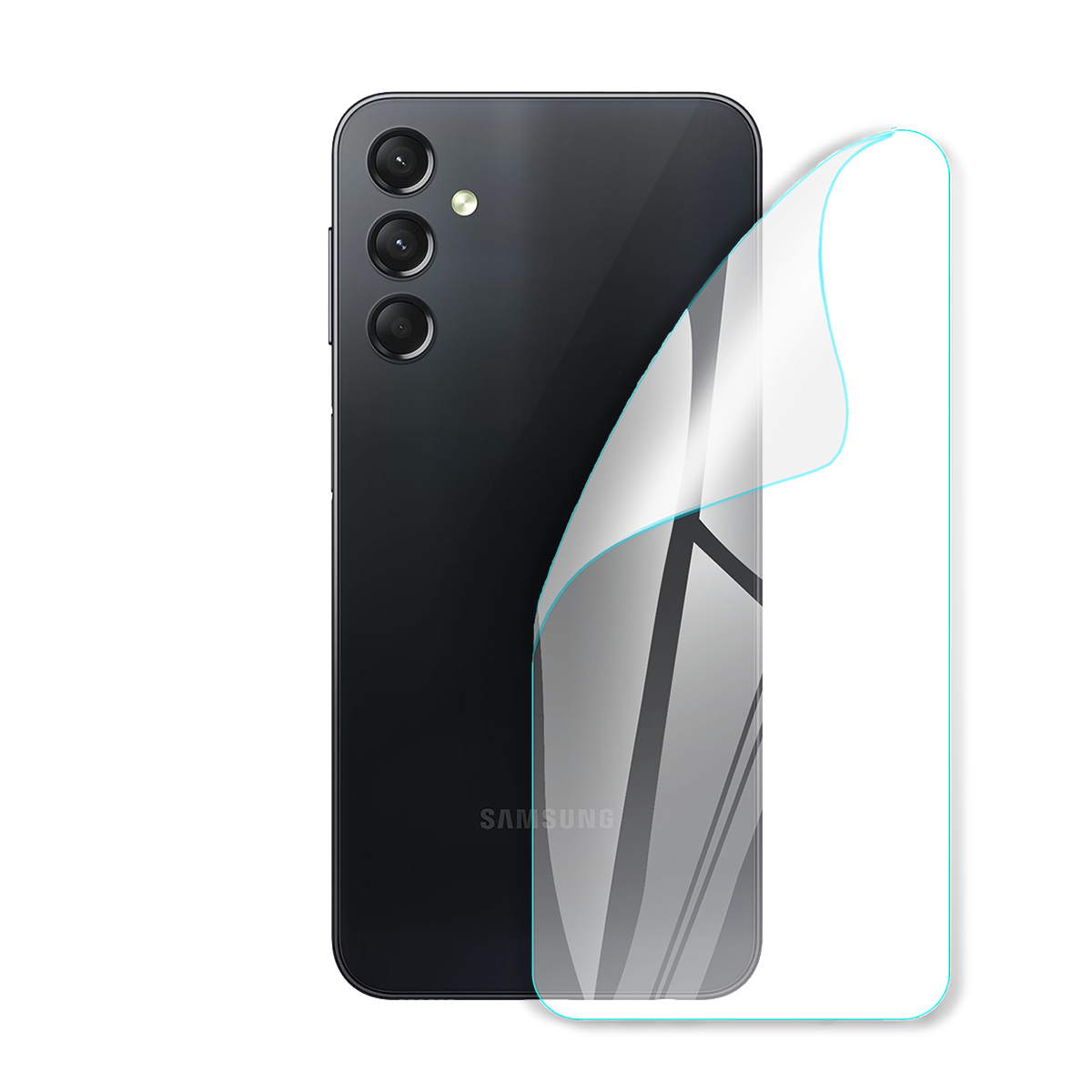 Защитная полиуретанова глянцевая пленка Medium Armor на корпус смартфона Samsung Galaxy A24 4G (PF-M02CSG-001-097)