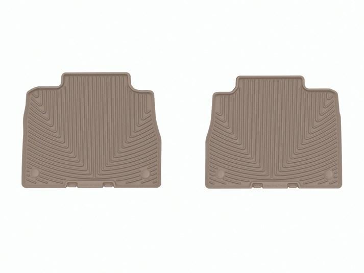 Коврики автомобильные задние резиновые WeatherTech W607TN Mercedes GLE-Class 2020-2021 Бежевый (1945753641)