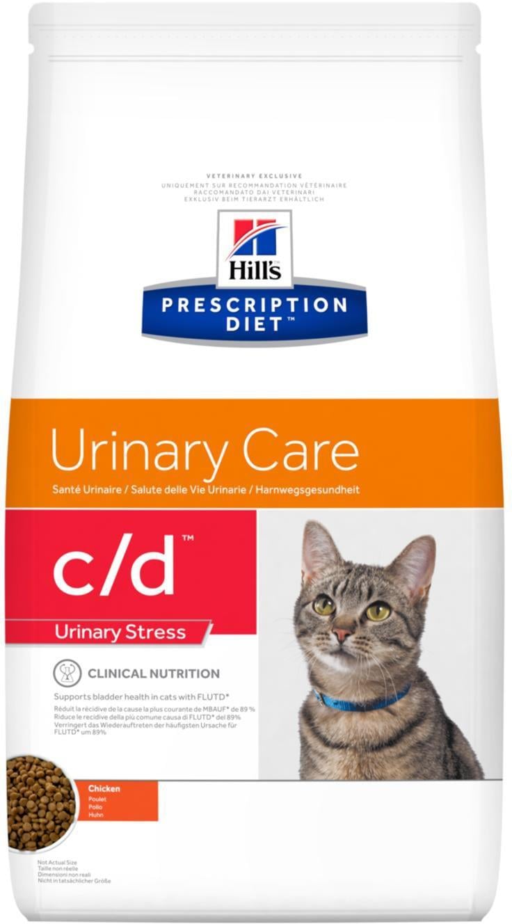 Сухой корм для кошек Hill's PD c/d Urinary Care Multicare Stress Chicken при струвитах/оксалатах/цистите с курицей 8 кг (052742284408)