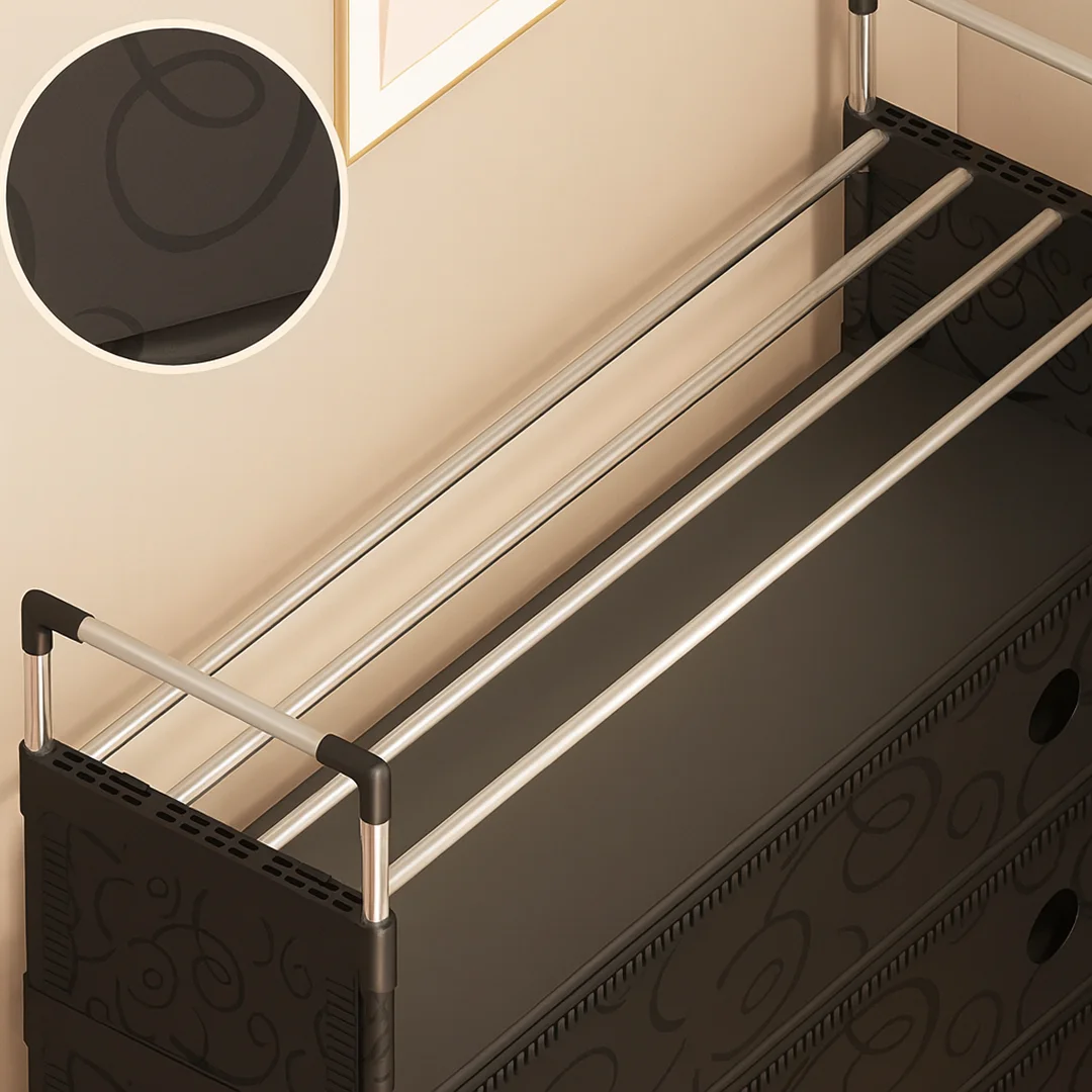 Вешалка напольная с полкой для обуви 2в1 (29433537) - фото 2 Вешалка напольная с полкой для обуви 2в1 (29433537) - фото 2