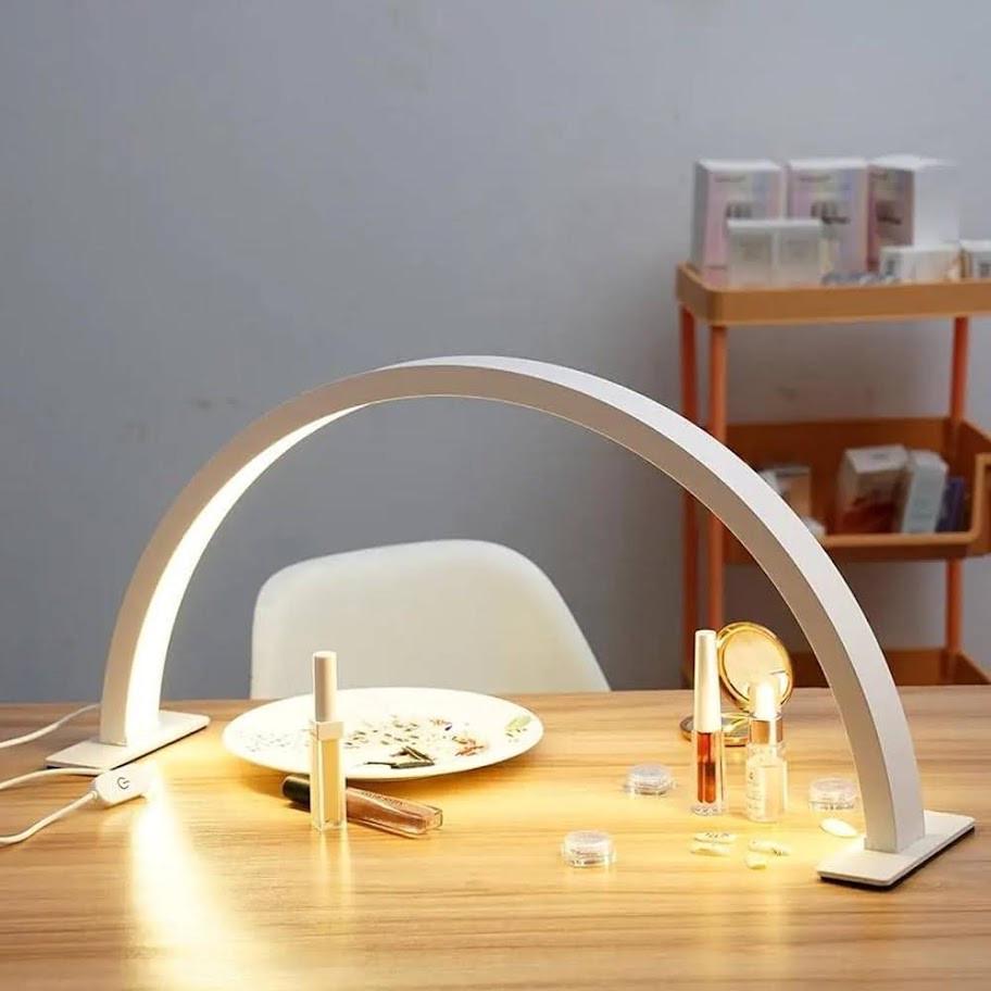 Лампа-півмісяць настільна безтіньова LED HQ-55х 56 см на 60 Вт Білий - фото 6 Лампа-півмісяць настільна безтіньова LED HQ-55х 56 см на 60 Вт Білий - фото 6