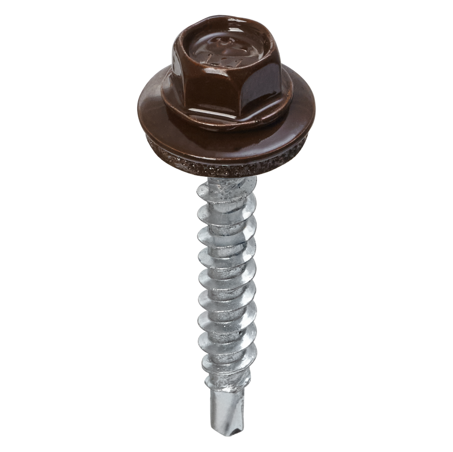 Саморез кровельный Easyfix RAL8017 4,8x35 мм 250 шт.