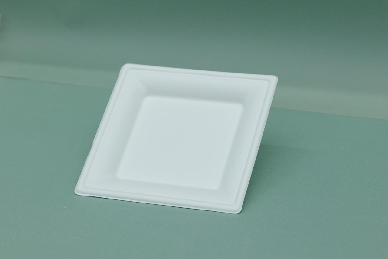 Одноразовая тарелка квадратная 16х16 см 125 шт. - фото 2 Одноразовая тарелка квадратная 16х16 см 125 шт. - фото 2