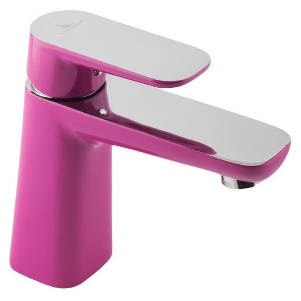 Смеситель для умывальника Venezia Kapadokya 5010904-03 однорычажный Розовый (130699)