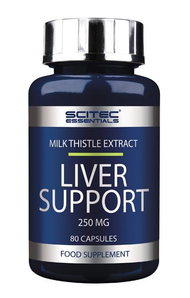 Натуральная добавка Scitec Essentials Liver Support 80 капсул