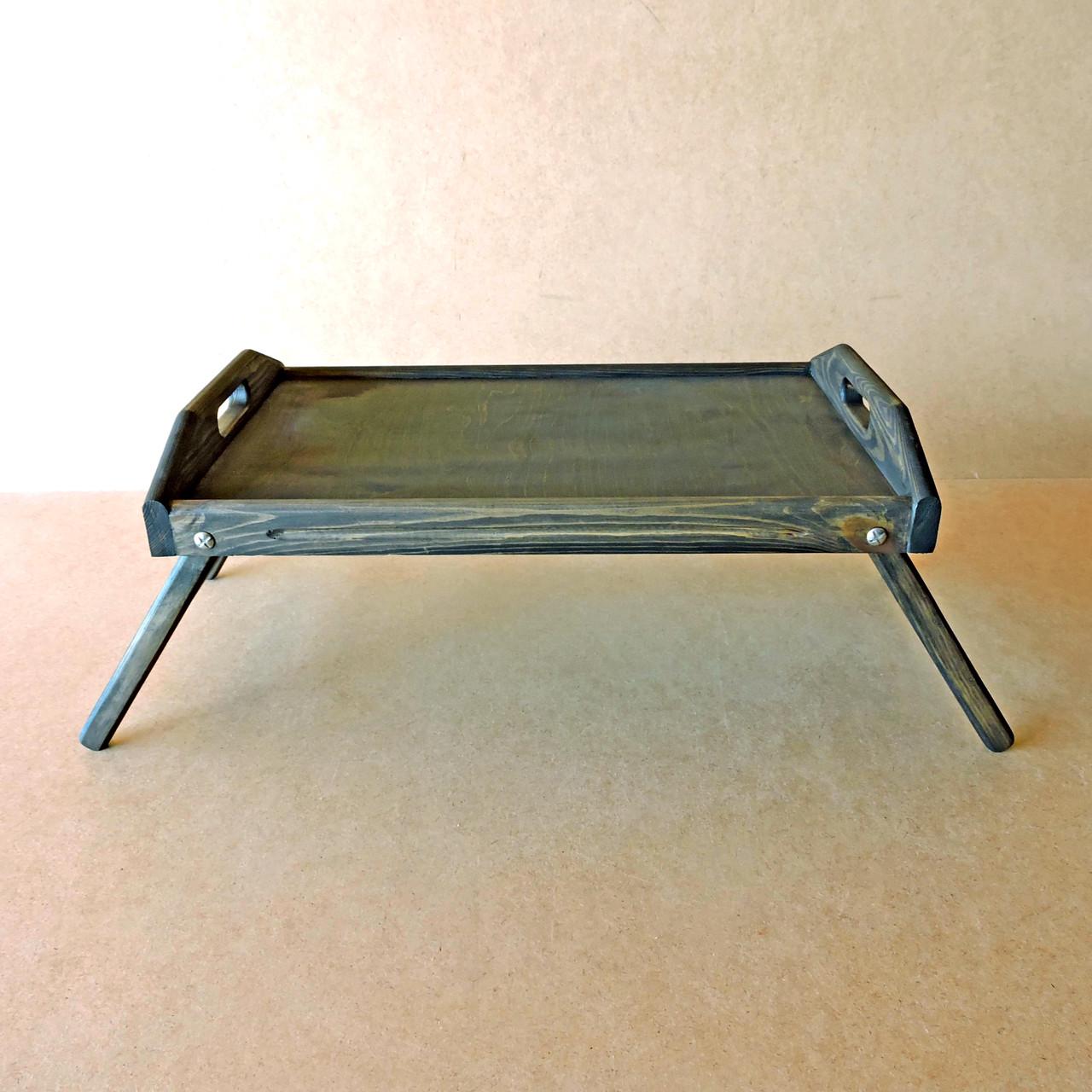 Столик-піднос для сніданку з дерева Флорида Моріон (СТП-000411) - фото 4 Столик-піднос для сніданку з дерева Флорида Моріон (СТП-000411) - фото 4