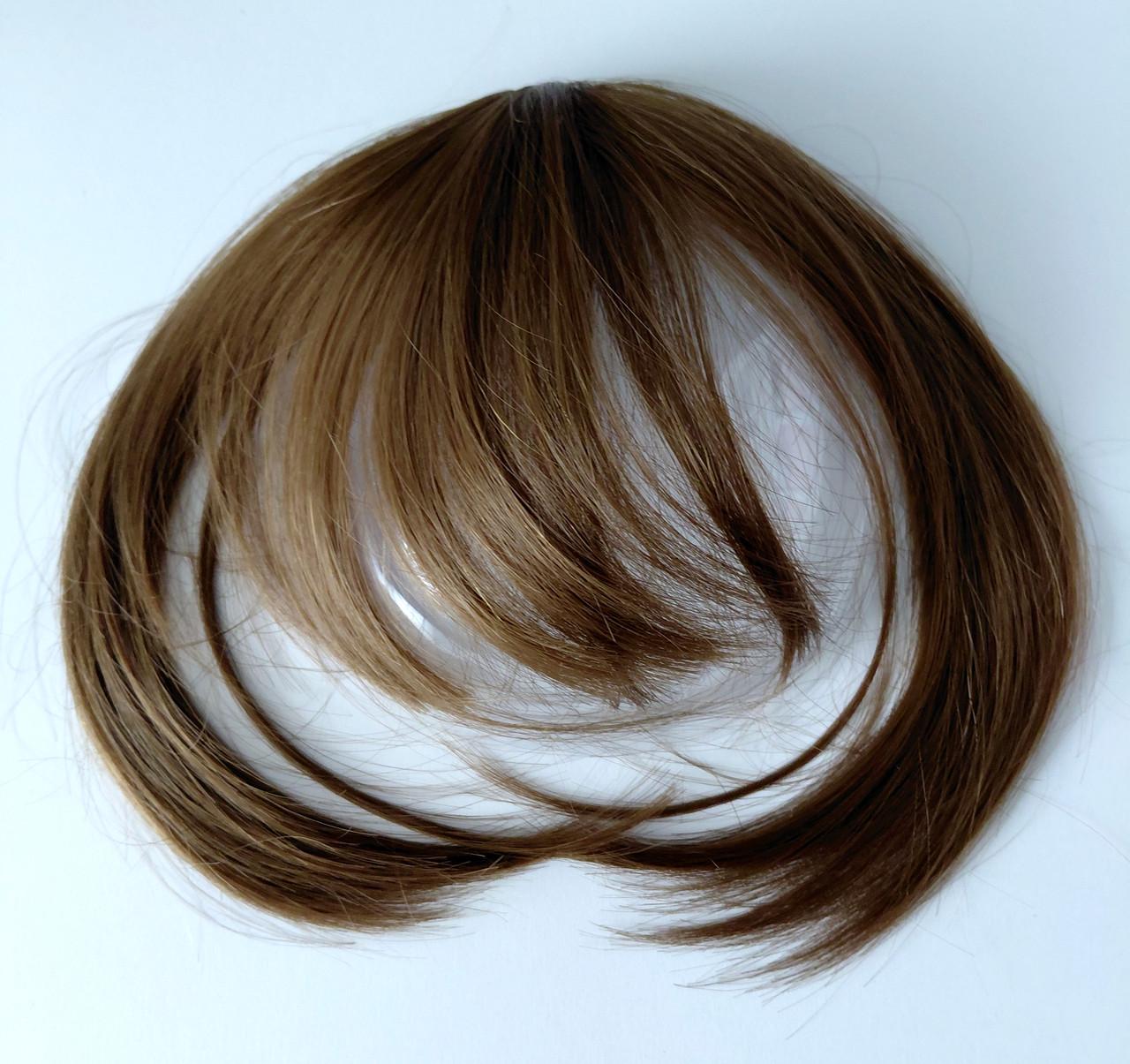 Искусственные волосы прядь с челкой на шпильках Каштановый (29862396) - фото 5 Искусственные волосы прядь с челкой на шпильках Каштановый (29862396) - фото 5