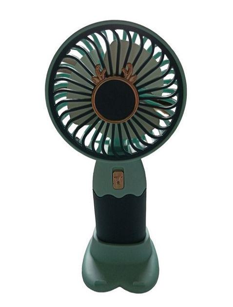 Вентилятор Mini Fan ручной аккумуляторный с подставкой и USB-зарядкой Сине-бирюзовый (ZB088C) Вентилятор Mini Fan ручной аккумуляторный с подставкой и USB-зарядкой Сине-бирюзовый (ZB088C)