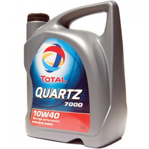 Моторное автомобильное масло Total Quartz 7000 Diesel 10W-40 5 л (792)