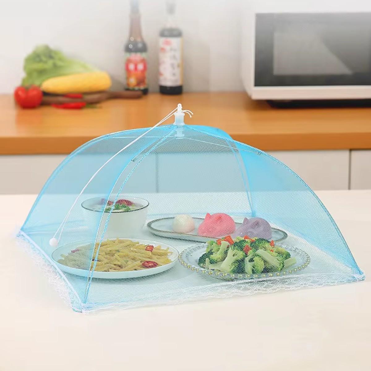 Москитная сетка складная Mosquito Cap на стол для защиты еды от мух 33х33 см (R29821) - фото 5