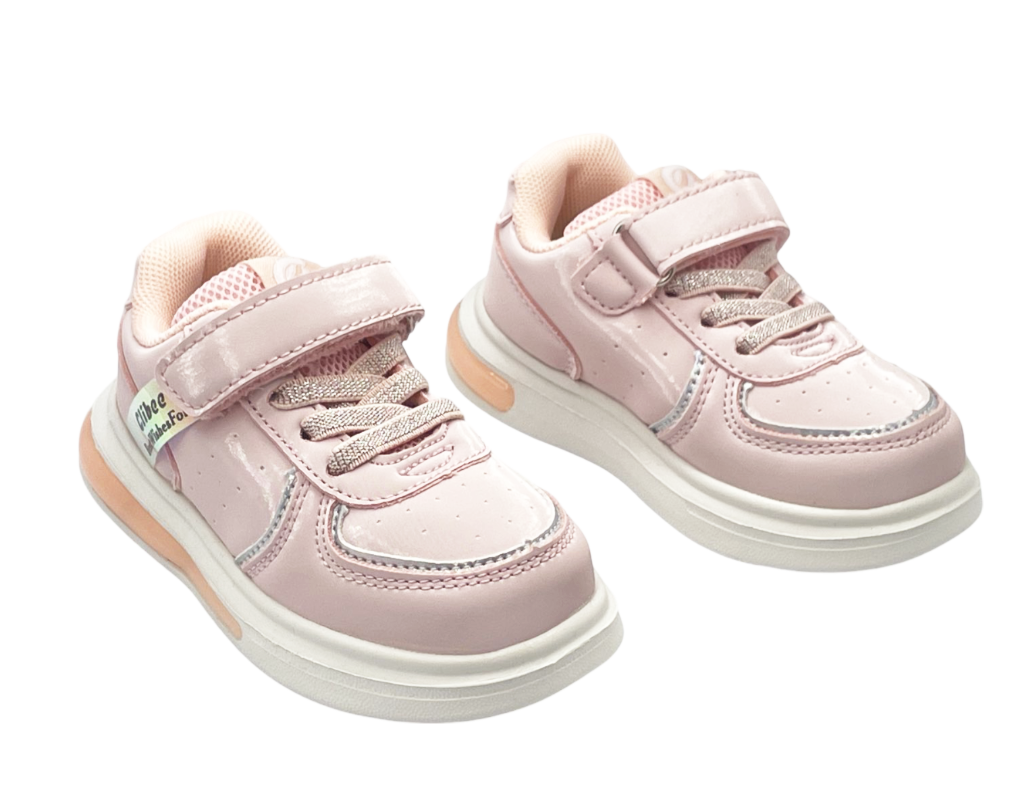 Кроссовки для девочек  Clibee E-8282/21 р. 21 Розовый - фото 4