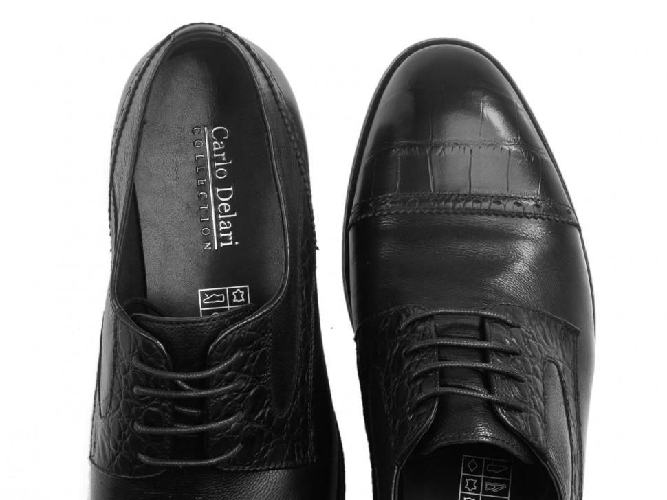 Туфлі Carlo Delari 7253011 р. 38 Чорний (23470) - фото 4