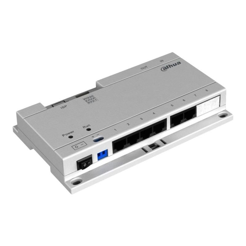 Коммутатор Passive PoE для домофонов Dahua DH-VTNS1060A