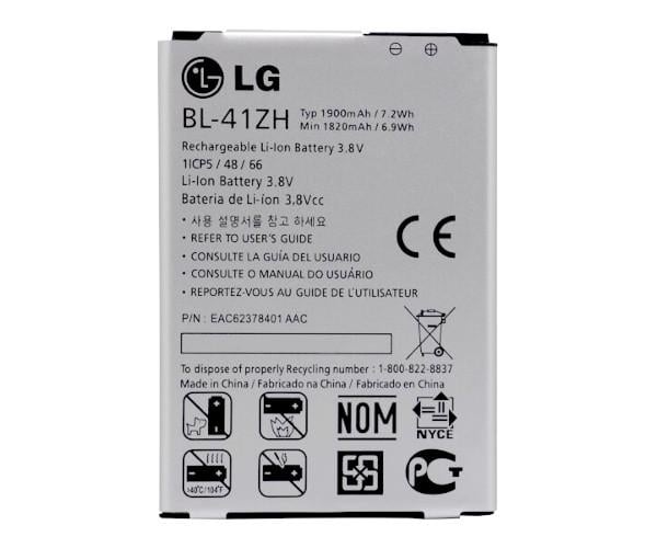 Батарея LG BL-41ZH L Fino D290 1900 mAh (4129)