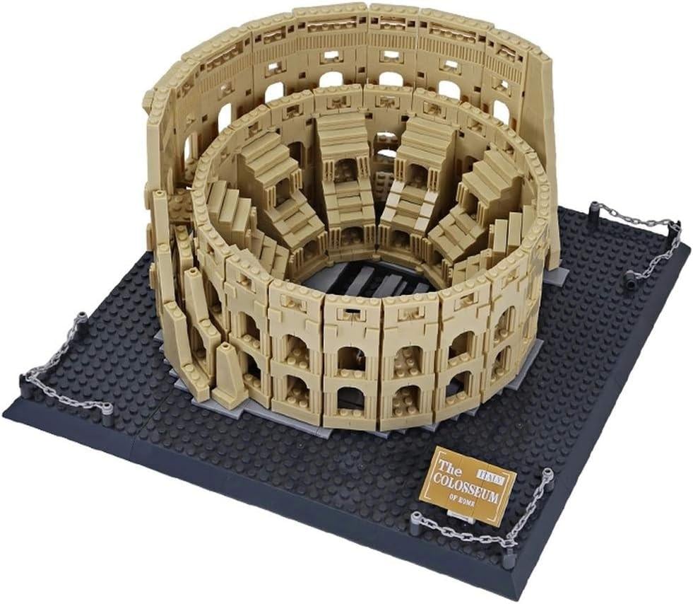 Конструктор 3D Wange Архитектура Римский Колизей The Colosseum of Rome 5225 для детей и взрослых 1756 деталей