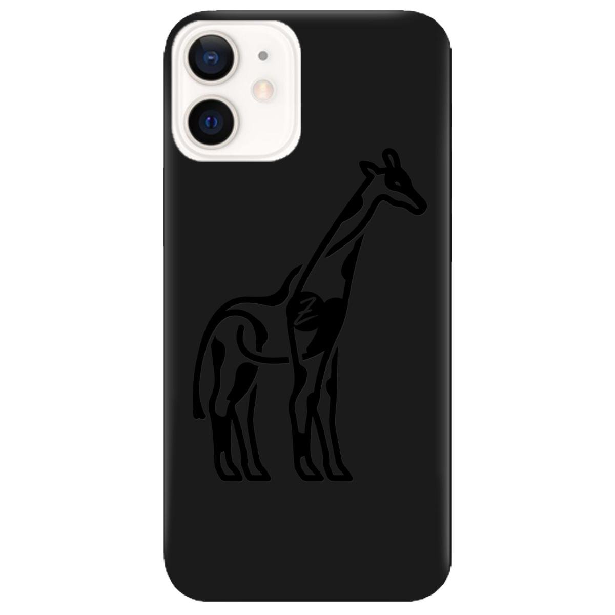 Силіконовий чохол Zorrov для Apple iPhone 12 - Giraffe (14070050147106089)