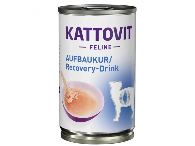 Напиток возобновляемый Kattovit Drink Recovery для кошек 135 мл (30329244)
