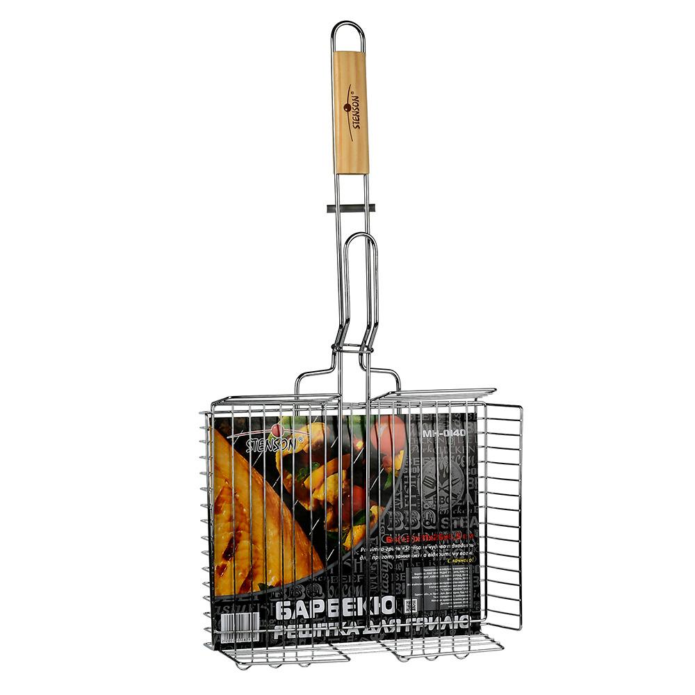 Решiтка-гриль середня Stenson MH-0140 64х31х26х6,5 см - фото 3 Решiтка-гриль середня Stenson MH-0140 64х31х26х6,5 см - фото 3