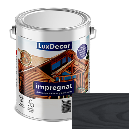 Імпрегнат LuxDecor декоративно-захисний 4,5 л Графіт мат - фото 1