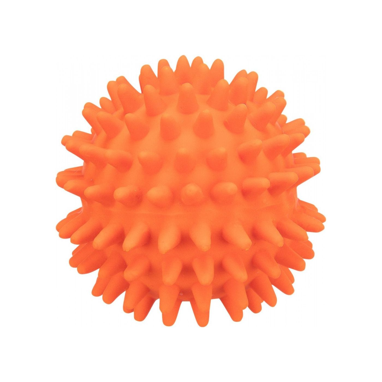 Игрушка для собак Trixie Мяч-ежик с пискавкой латекс 7 см Оранжевый (4011905354323_1)