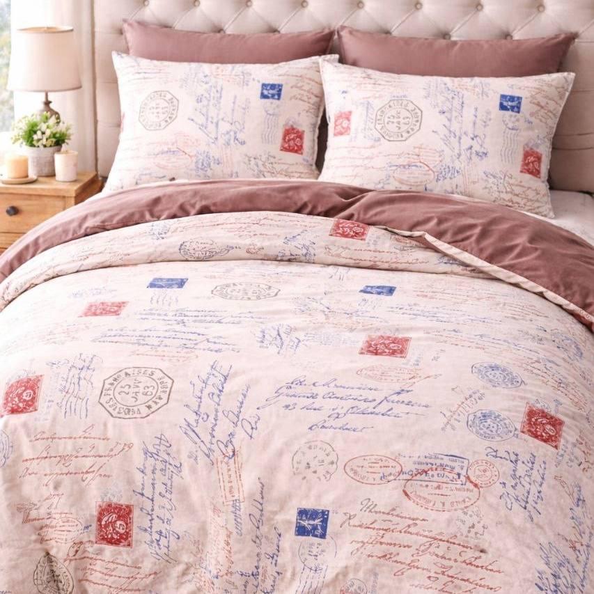 Комплект постельного белья PaniPava Письма из путешествий бязь 155х215 см (122321599)