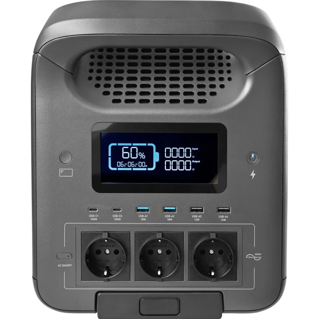 Зарядная станция Videx Oasis 3000W 2560Wh (VPS-SG1-3KW)