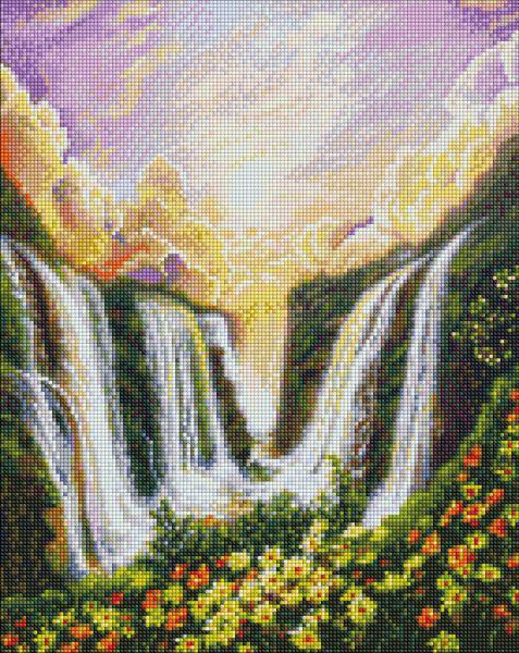 Алмазная мозаика Идейка Водопад желаний 40x50 см (Id-AMO7290)