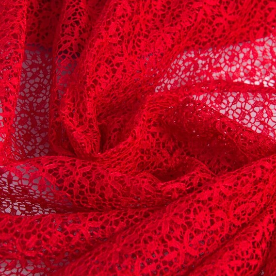 Ткань гипюр IDEIA Софи V-1/11 1,5 м Красный (2200004051642)