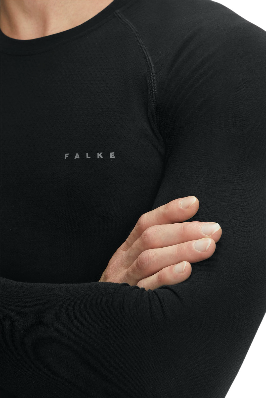 Термореглан Falke ESS Wool-Tech Light р. 50/L Черный (33233-3000-L) - фото 4 Термореглан Falke ESS Wool-Tech Light р. 50/L Черный (33233-3000-L) - фото 4