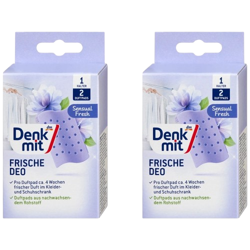 Освежитель для шкафа и гардероба DenkMit Sensual Fresh 2 уп. по 2 шт. (EPI-15102025-618)