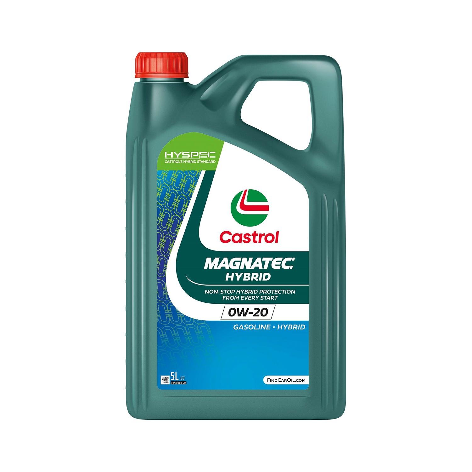 Моторное масло Castrol MAGNATEC HYBRID 0W-20 5 л