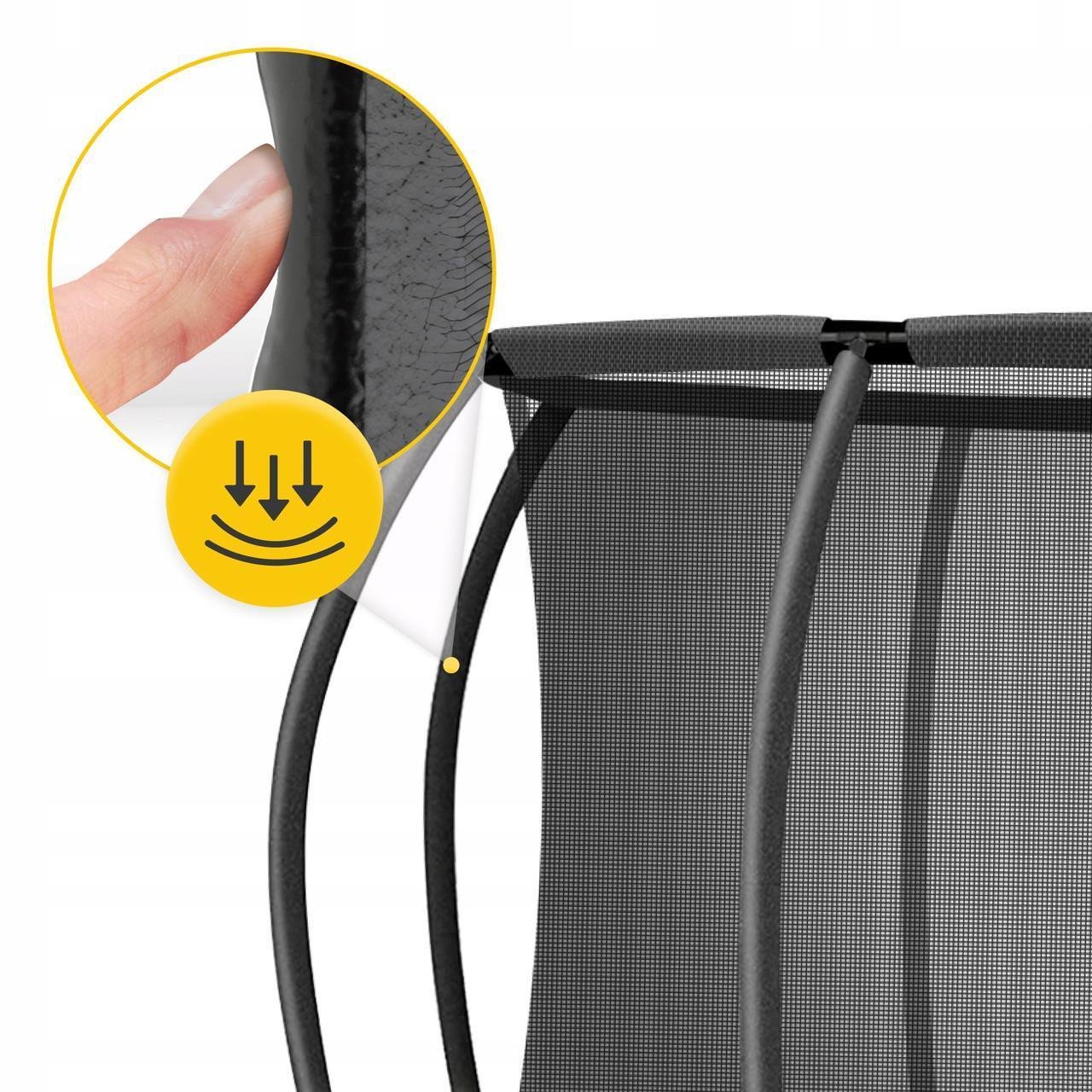 Батут із внутрішньою сіткою 4FIZJO PRO 10FT 312 см Black/Green (P-5907739314178) - фото 9 Батут із внутрішньою сіткою 4FIZJO PRO 10FT 312 см Black/Green (P-5907739314178) - фото 9