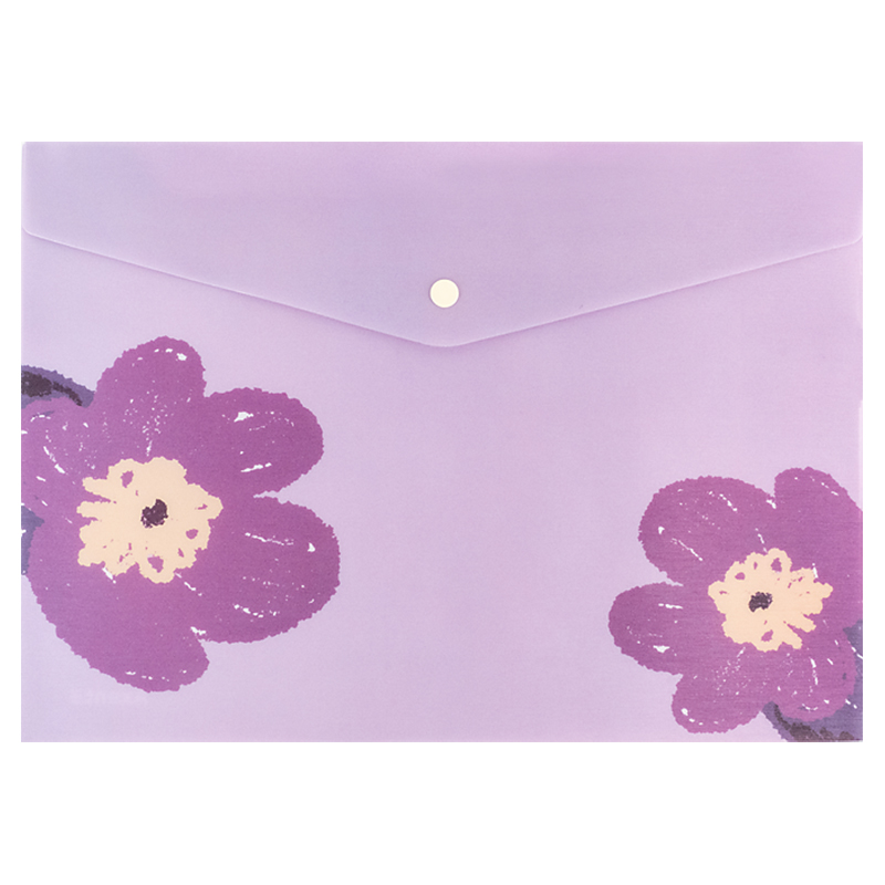 Папка на кнопке Axent А4 Lavender-4 (1495-39-A)