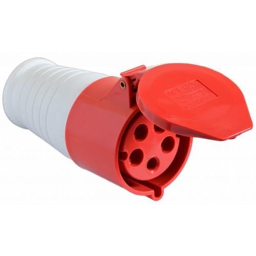 Розетка переносная АСКО-УКРЕМ 225 3Р+ РЕ+N 32А 380-415В IP44 (00000000778)