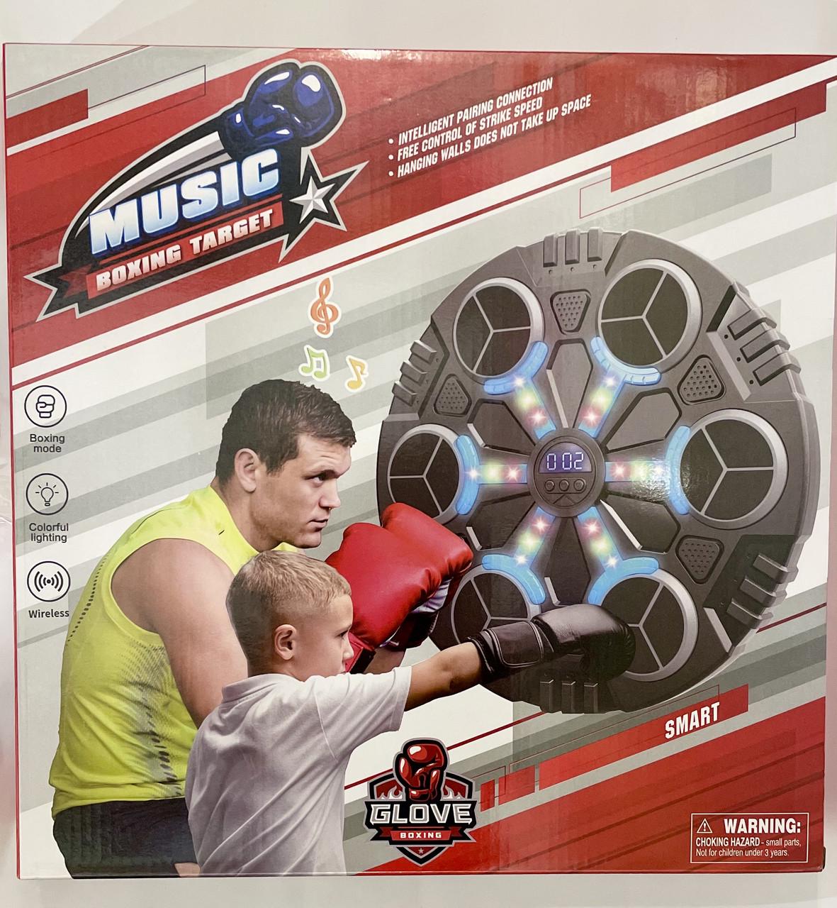 Мишень музыкальная боксерская на 6 мишеней