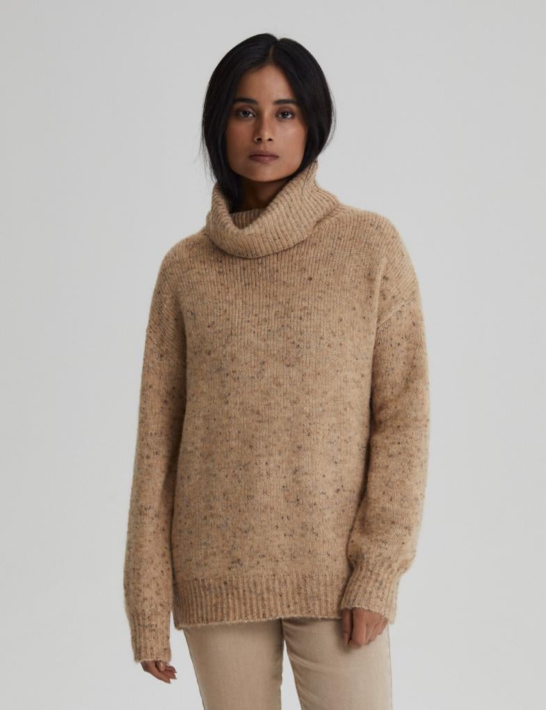 Светр жіночий Diverse SETR M Пісочний (5902598921307)