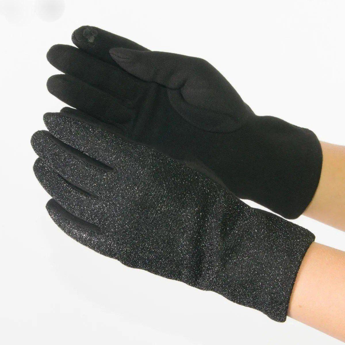 Перчатки женские трикотажные для сенсорных телефонов S (№18-1-40)