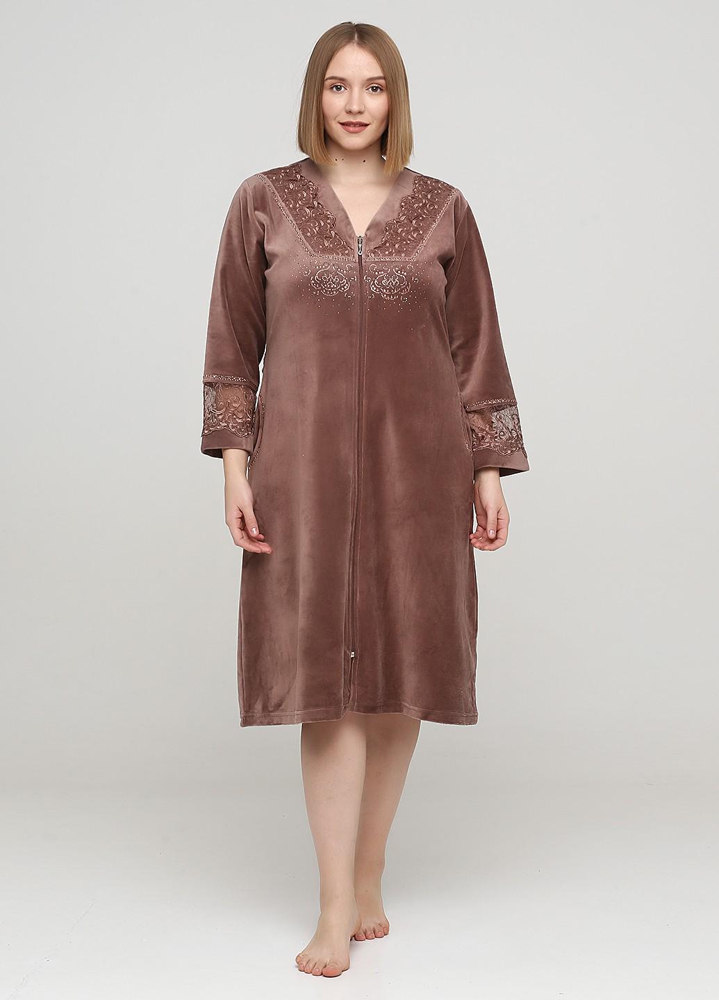 Халат женский Romeo Life 4XL Кофейный (3586-15)