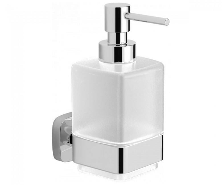 Дозатор для жидкого мыла VOLLE Teo 15-88-421 матовое стекло (52795)